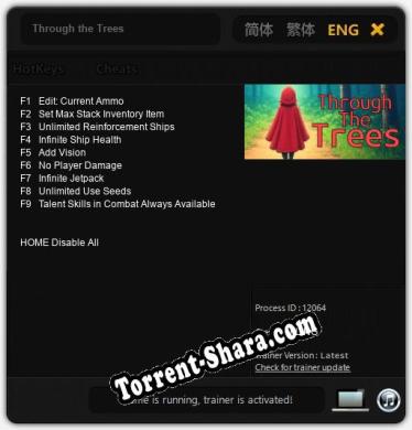 Трейнер для Through the Trees [v1.0.4]