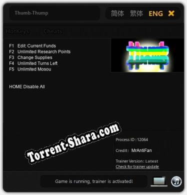 Thumb-Thump: Читы, Трейнер +5 [MrAntiFan]