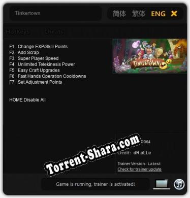 Tinkertown: Читы, Трейнер +7 [dR.oLLe]