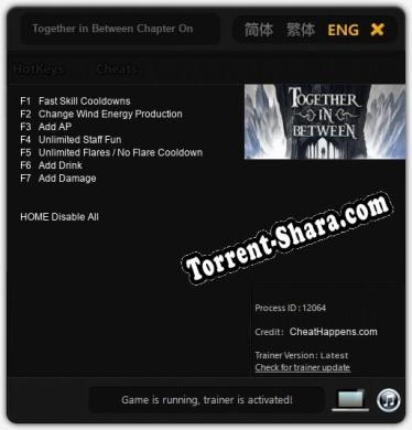 Together in Between Chapter One: Трейнер +7 [v1.9]