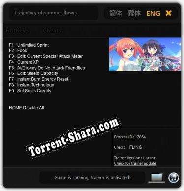 Trajectory of summer flower: Трейнер +9 [v1.9]