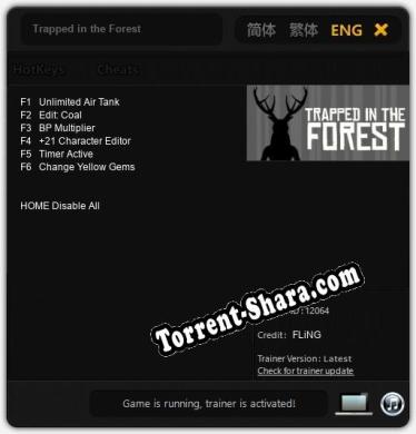 Trapped in the Forest: ТРЕЙНЕР И ЧИТЫ (V1.0.75)