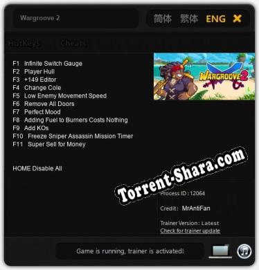 Wargroove 2: ТРЕЙНЕР И ЧИТЫ (V1.0.49)