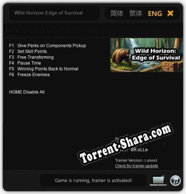 Wild Horizon Edge of Survival: Читы, Трейнер +6 [dR.oLLe]