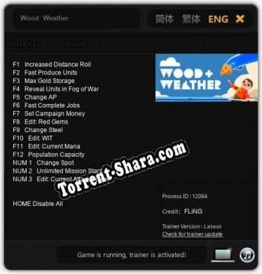 Wood  Weather: ТРЕЙНЕР И ЧИТЫ (V1.0.36)