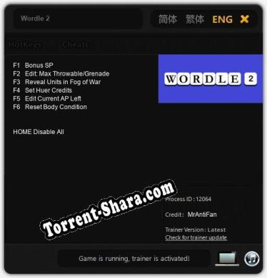 Трейнер для Wordle 2 [v1.0.6]