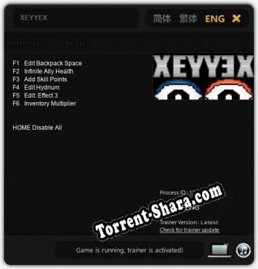 XEYYEX: Читы, Трейнер +6 [FLiNG]
