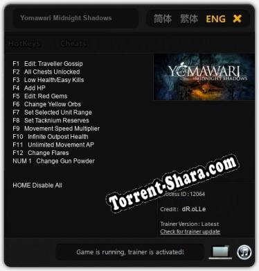 Yomawari Midnight Shadows: Трейнер +13 [v1.6]